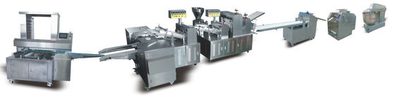 304 Stainless Steel 3 Line 15000pcs Complete Bakery Equipment