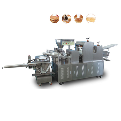 Ligne européenne de production de pain en acier inoxydable 304 avec 6 lames de coupe 3,5 kW