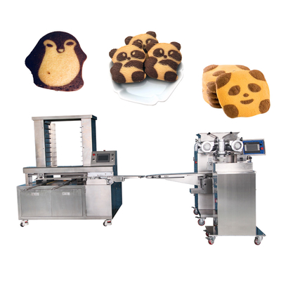 Ligne de production de biscuits à dessins animés en acier inoxydable à haut rendement