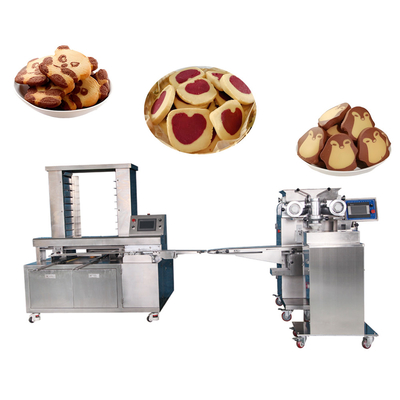 60-120 pièces par minute Capacité Machine automatique de fabrication de biscuits de dessins animés