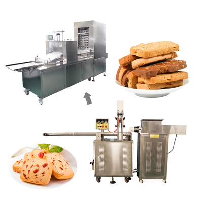 Ligne de production de biscuits surgelés à découper et à ranger automatiquement