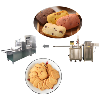 Équipement de ligne de production de biscuits surgelés de haute capacité de 80 à 260 pièces par minute