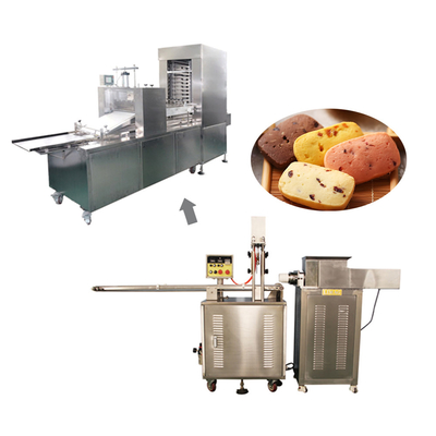 Équipement de cuisson automatique ligne de production de biscuits surgelés avec déposant de biscuits