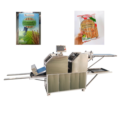 Machine automatique de fabrication de baguettes italiennes Grissini avec plateau