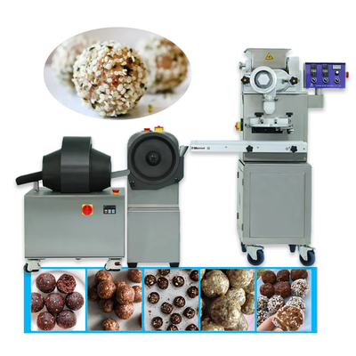 Petite entreprise de production de boules énergétiques de protéines avec différents diamètres de boules