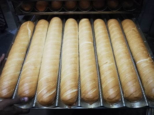 Chaîne de production de baguette de 304SS 4500w pour le pain de boulangerie