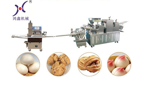 SS304 a cuit la machine à la vapeur bourrée de petit pain avec l'inverseur de delta