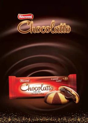 chaîne de production de biscuits du chocolat 3500w avec le capteur d'Omron