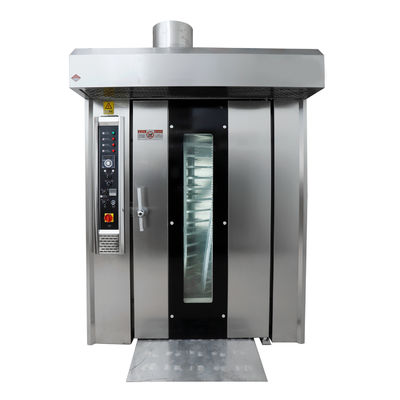 32 acier inoxydable de l'équipement 304 de boulangerie de Tray Diesel Rotary Oven Industrial
